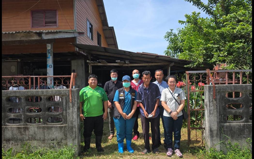 เก็บตัวอย่าง Probang ปศุสัตว์จังหวัดสงขลา