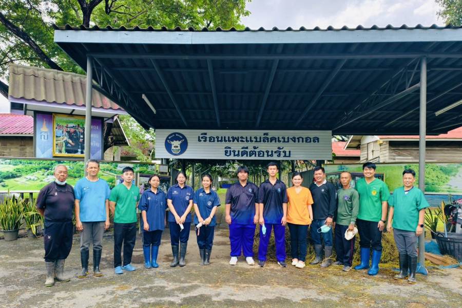 ศวพ.ภาคเหนือตอนล่าง ลงพื้นที่ตรวจสุขภาพแพะ โครงการผลิตแพะพระราชทานฯ จังหวัดพิษณุโลก (2)