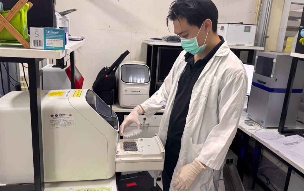 ดำเนินการสอบเทียบเครื่องเพิ่มปริมาณสารพันธุกรรม (PCR) ณ ศูนย์วิจัยและพัฒนาการสัตวแพทย์ภาคตะวันตก จ.ราชบุรี