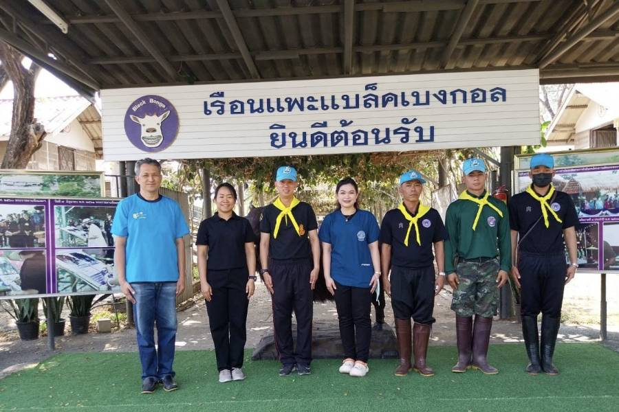 ศวพ.ภาคเหนือตอนล่าง ลงพื้นที่ตรวจสุขภาพแพะ โครงการผลิตแพะพระราชทานฯ จังหวัดพิษณุโลก