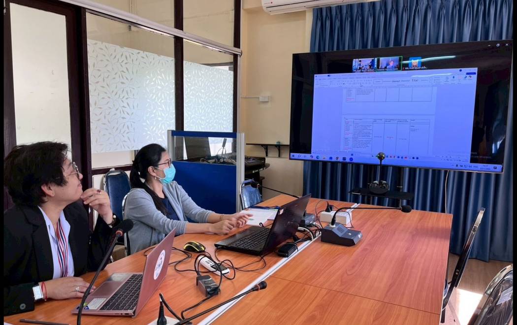 อบรมออนไลน์หลักสูตร “การเตรียมความพร้อมห้องปฏิบัติการศูนย์อ้างอิงโรคปากและเท้าเปื่อยเพื่อกลับคืนสู่สถานะห้องปฏิบัติการอ้างอิงระดับโลกของ WOAH”