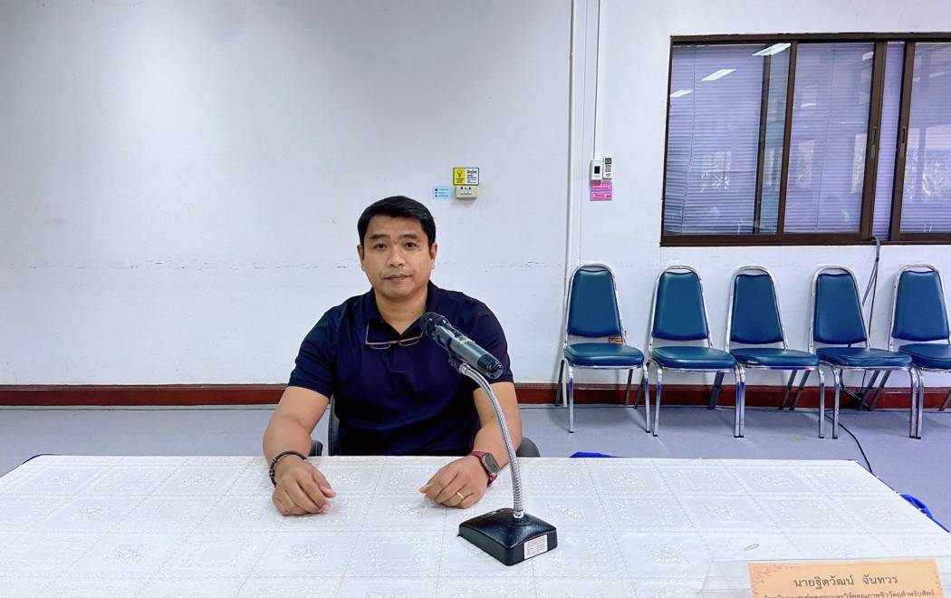 คณะกรรมการบริหารกิจกรรม 5ส ศูนย์ทดสอบและวิจัยคุณภาพชัววัตถุสำหรับสัตว์ จัดอบรมให้ความรู้เกี่ยวกับกิจกรรม 5ส แก่บุคลากร ศทวช.