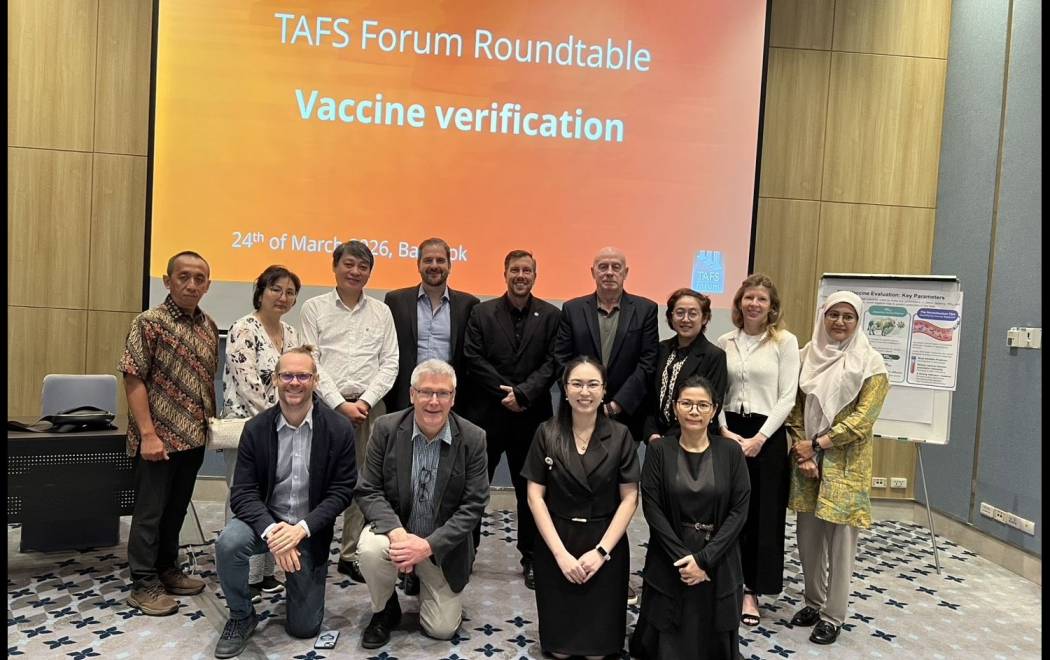 ศูนย์อ้างอิงโรคปากและเท้าเปื่อยฯ เข้าร่วมประชุม TAFS Forum Roundtable : Vaccine Verificatio