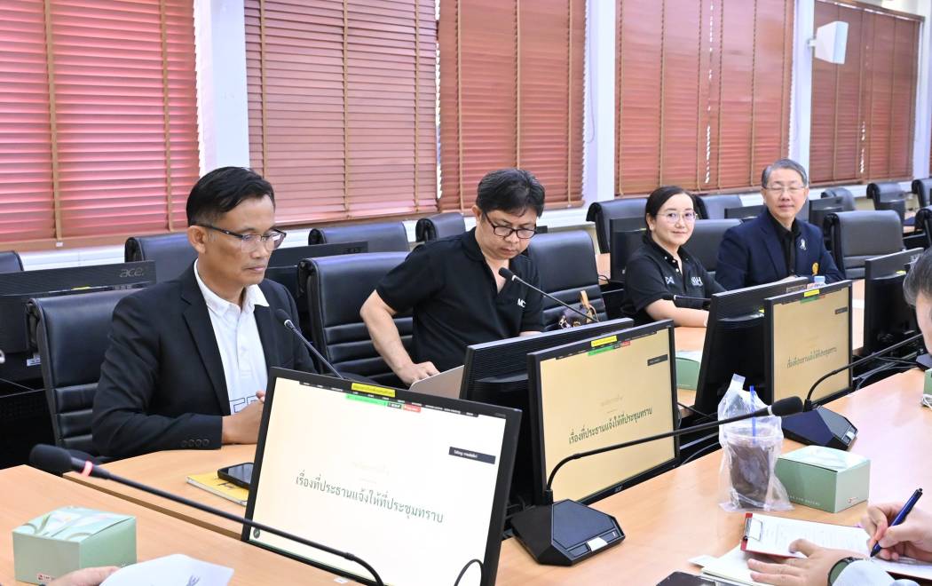 เจ้าหน้าที่ สสช.เข้าร่วมประชุมคณะกรรมการพัฒนาและส่งเสริมงานวิจัยโรคอหิวาต์แอฟริกาในสุกร (ASF)