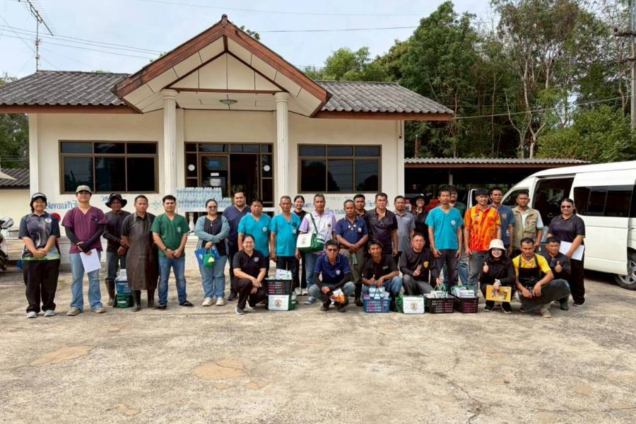 ศวพ.สุรินทร์ บูรณาการออกหน่วยตรวจสุขภาพโคนมประจำปี 2569 ณ สหกรณ์โคนมรัตนบุรี อำเภอรัตนบุรี จังหวัดสุรินทร์