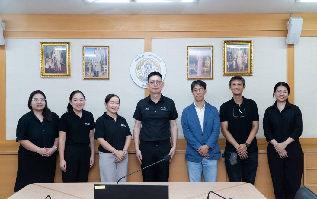 สถาบันสุขภาพสัตว์แห่งชาติ ให้การต้อนรับนักวิจัยจาก Institute Pasteur Korea