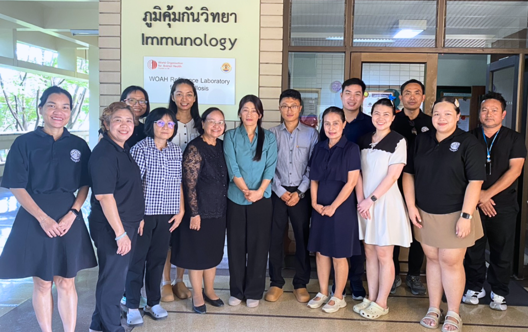 สสช.ฝึกอบรมหลักสูตร Applied Training in Serological Diagnosis and Laboratory Techniques for Brucella ให้แก่เจ้าหน้าที่จากประเทศภูฏาน