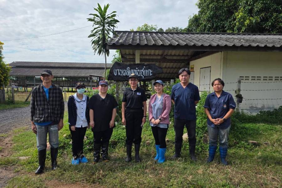 ศวพ.ภาคเหนือตอนล่าง ร่วมดำเนินการลงพื้นที่ตรวจสุขภาพแกะ จังหวัดนครสวรรค์